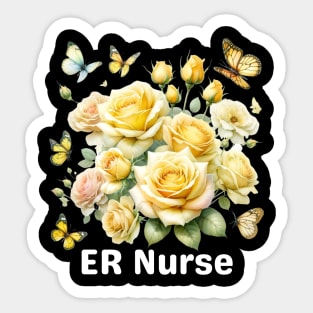 ER Nurse Sticker